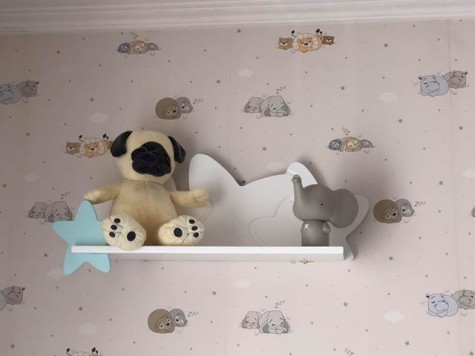 Étagère enfant Étoiles Menthe