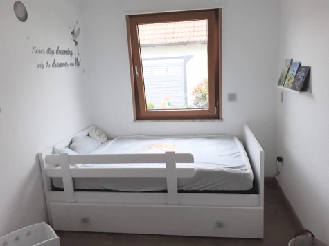 Lit gigogne Droit + barrière de lit 