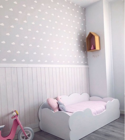 Lit enfant Nuage Montessori