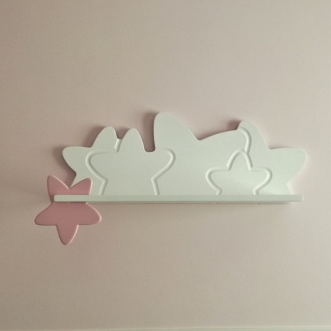 Étagère enfant Étoile Rose