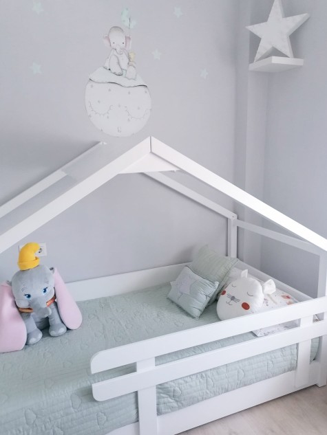 Détails du lit Cabane montesori 