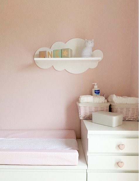 Étagère enfant nuage