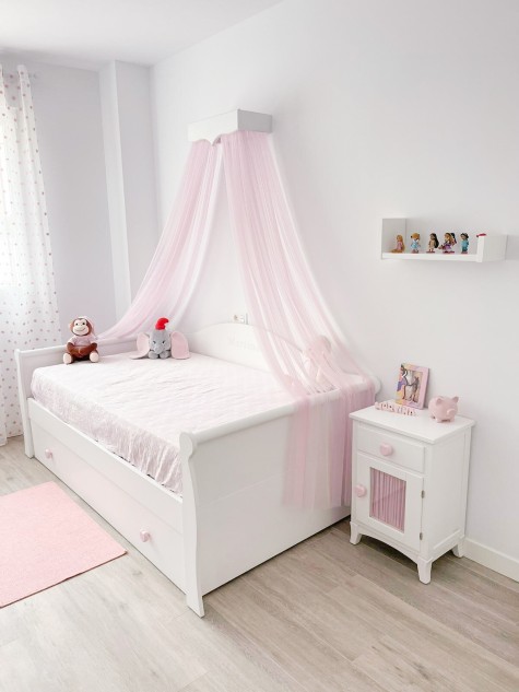 Lit gigogne Gondole et chevet 