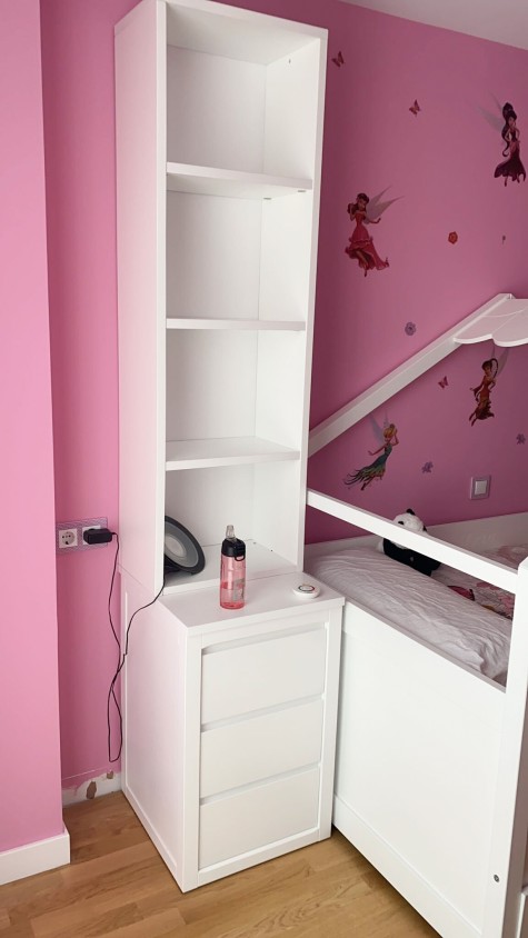 Bibliothéque haute 3 tiroirs