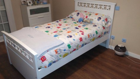 Lit enfant Étoiles 90 x 190 cm