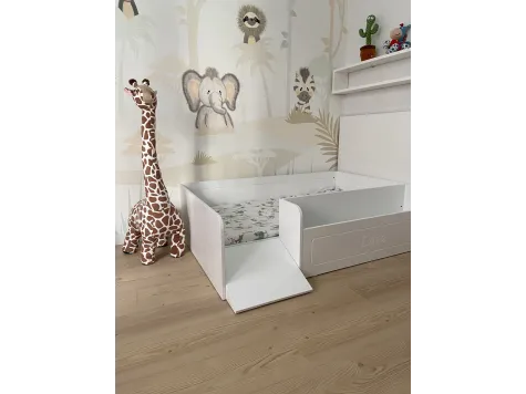 Lit Montessori rangement