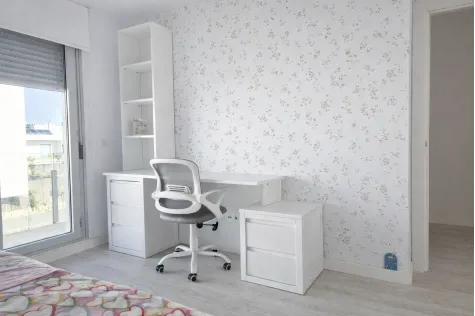 Bureau ado avec tiroirs + Module