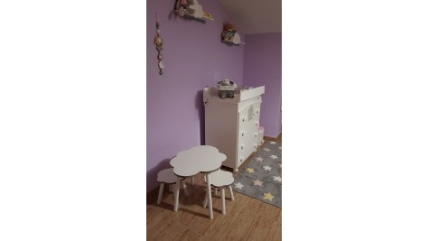 Table et chaises enfant Nuage